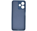 Fashion Backcover Telefoonhoesje - Color Hoesje - Geschikt voor de Xiaomi Redmi 12 - 12 5G - Navy