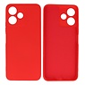 BAOHU Xiaomi Redmi 12 - 12 5G Hoesje Fashion Backcover Telefoonhoesje Rood