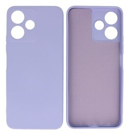 BAOHU Xiaomi Redmi 12 - 12 5G Hoesje Fashion Backcover Telefoonhoesje Paars
