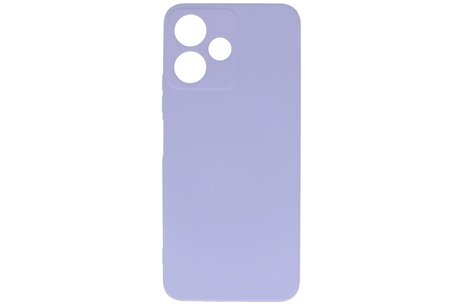 BAOHU Fashion Backcover Telefoonhoesje - Color Hoesje - Geschikt voor de Xiaomi Redmi 12 - 12 5G - Paars