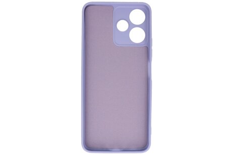 BAOHU Fashion Backcover Telefoonhoesje - Color Hoesje - Geschikt voor de Xiaomi Redmi 12 - 12 5G - Paars