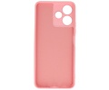 BAOHU Fashion Backcover Telefoonhoesje - Color Hoesje - Geschikt voor de Xiaomi Redmi 12 - 12 5G - Roze