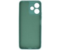 Fashion Backcover Telefoonhoesje - Color Hoesje - Geschikt voor de Xiaomi Redmi 12 - 12 5G - Donker Groen