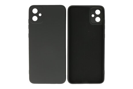 BAOHU Fashion Backcover Telefoonhoesje - Color Hoesje - Geschikt voor de Samsung Galaxy A05 - Zwart