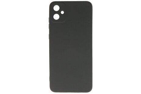 BAOHU Fashion Backcover Telefoonhoesje - Color Hoesje - Geschikt voor de Samsung Galaxy A05 - Zwart