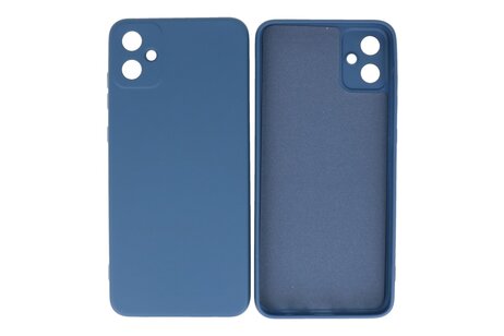 BAOHU Fashion Backcover Telefoonhoesje - Color Hoesje - Geschikt voor de Samsung Galaxy A05 - Navy