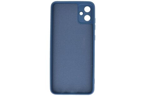 BAOHU Fashion Backcover Telefoonhoesje - Color Hoesje - Geschikt voor de Samsung Galaxy A05 - Navy
