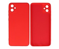 BAOHU Fashion Backcover Telefoonhoesje - Color Hoesje - Geschikt voor de Samsung Galaxy A05 - Rood