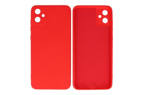 BAOHU Fashion Backcover Telefoonhoesje - Color Hoesje - Geschikt voor de Samsung Galaxy A05 - Rood