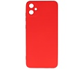 BAOHU Fashion Backcover Telefoonhoesje - Color Hoesje - Geschikt voor de Samsung Galaxy A05 - Rood