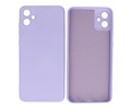 BAOHU Fashion Backcover Telefoonhoesje - Color Hoesje - Geschikt voor de Samsung Galaxy A05 - Paars