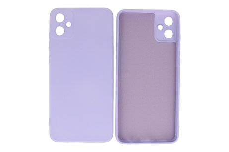 BAOHU Fashion Backcover Telefoonhoesje - Color Hoesje - Geschikt voor de Samsung Galaxy A05 - Paars