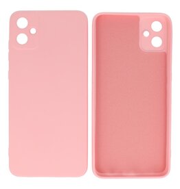 BAOHU Samsung Galaxy A05 Hoesje Fashion Backcover Telefoonhoesje Roze