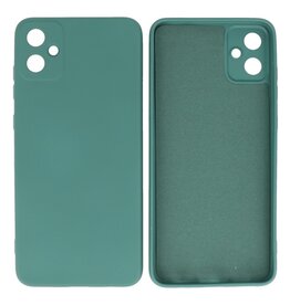 BAOHU Samsung Galaxy A05 Hoesje Fashion Backcover Telefoonhoesje Donker Groen