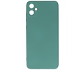 BAOHU Fashion Backcover Telefoonhoesje - Color Hoesje - Geschikt voor de Samsung Galaxy A05 - Donker Groen
