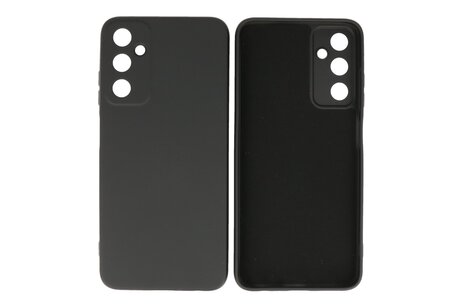 BAOHU Fashion Backcover Telefoonhoesje - Color Hoesje - Geschikt voor de Samsung Galaxy A05s - Zwart