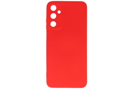 Fashion Backcover Telefoonhoesje - Color Hoesje - Geschikt voor de Samsung Galaxy A05s - Rood