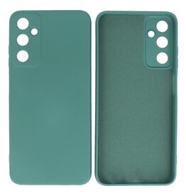 BAOHU Samsung Galaxy A05s Hoesje Fashion Backcover Telefoonhoesje Donker Groen