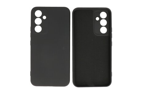 BAOHU Fashion Backcover Telefoonhoesje - Color Hoesje - Geschikt voor de Samsung Galaxy A15 4/5G - Zwart