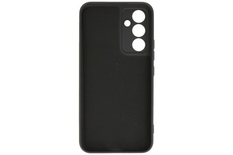 BAOHU Fashion Backcover Telefoonhoesje - Color Hoesje - Geschikt voor de Samsung Galaxy A15 4/5G - Zwart