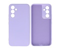 BAOHU Fashion Backcover Telefoonhoesje - Color Hoesje - Geschikt voor de Samsung Galaxy A15 4/5G - Paars