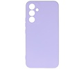 Fashion Backcover Telefoonhoesje - Color Hoesje - Geschikt voor de Samsung Galaxy A15 4/5G - Paars