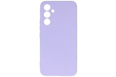 BAOHU Fashion Backcover Telefoonhoesje - Color Hoesje - Geschikt voor de Samsung Galaxy A15 4/5G - Paars
