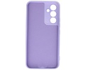 Fashion Backcover Telefoonhoesje - Color Hoesje - Geschikt voor de Samsung Galaxy A15 4/5G - Paars