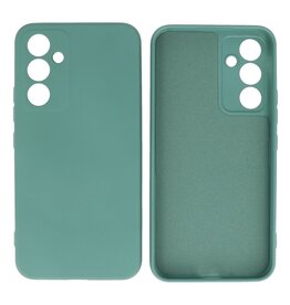 Samsung Galaxy A15 4/5G Hoesje Fashion Backcover Telefoonhoesje Donker Groen