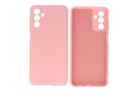 Fashion Backcover Telefoonhoesje - Color Hoesje - Geschikt voor de Samsung Galaxy A15 4/5G - Roze