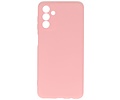 Fashion Backcover Telefoonhoesje - Color Hoesje - Geschikt voor de Samsung Galaxy A15 4/5G - Roze