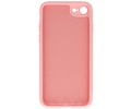 BAOHU Hoesje Geschikt voor de iPhone SE 2020 & iPhone 8 & iPhone 7 - Fashion Color Backcover Telefoonhoesje - Roze