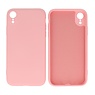 iPhone XR Hoesje Fashion Backcover Telefoonhoesje Roze