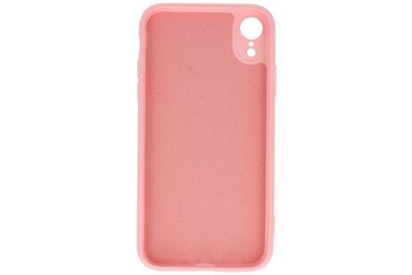 Fashion Backcover Telefoonhoesje - Color Hoesje - Geschikt voor iPhone XR - Roze