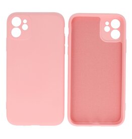 BAOHU iPhone 11 Hoesje Fashion Backcover Telefoonhoesje Roze