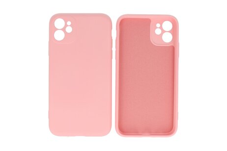 BAOHU Fashion Backcover Telefoonhoesje - Color Hoesje - Geschikt voor iPhone 11 - Roze