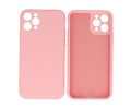 BAOHU Fashion Backcover Telefoonhoesje - Color Hoesje - Geschikt voor iPhone 11 Pro - Roze