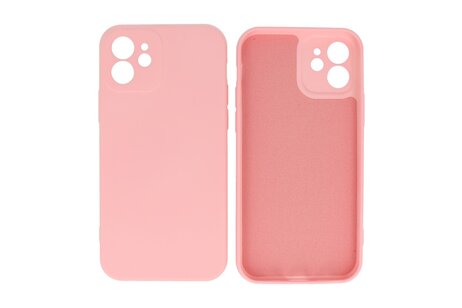 Fashion Backcover Telefoonhoesje - Color Hoesje - Geschikt voor de iPhone 12 - Roze