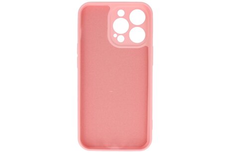 Hoesje Geschikt voor de iPhone 13 Pro - Fashion Color Backcover Telefoonhoesje - Roze