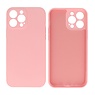 iPhone 13 Pro Max Hoesje Fashion Backcover Telefoonhoesje Roze