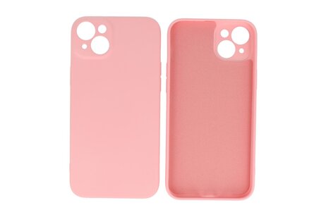 BAOHU Fashion Backcover Telefoonhoesje - Color Hoesje - Geschikt voor iPhone 14 Plus - Roze