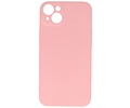 BAOHU Fashion Backcover Telefoonhoesje - Color Hoesje - Geschikt voor iPhone 14 Plus - Roze
