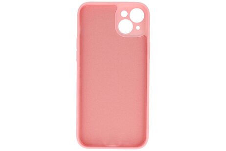 BAOHU Fashion Backcover Telefoonhoesje - Color Hoesje - Geschikt voor iPhone 14 Plus - Roze