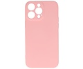 BAOHU Fashion Backcover Telefoonhoesje - Color Hoesje - Geschikt voor iPhone 14 Pro Max - Roze