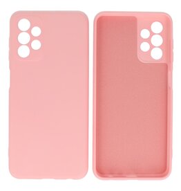 BAOHU Samsung Galaxy A13 4G Hoesje Fashion Backcover Telefoonhoesje Roze