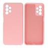 BAOHU Samsung Galaxy A13 4G Hoesje Fashion Backcover Telefoonhoesje Roze