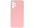 Fashion Backcover Telefoonhoesje - Color Hoesje - Geschikt voor Samsung Galaxy A13 4G - Roze