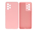 BAOHU Fashion Backcover Telefoonhoesje - Color Hoesje - Geschikt voor Samsung Galaxy A53 5G - Roze