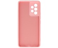 BAOHU Fashion Backcover Telefoonhoesje - Color Hoesje - Geschikt voor Samsung Galaxy A53 5G - Roze