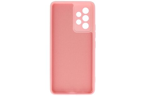 BAOHU Fashion Backcover Telefoonhoesje - Color Hoesje - Geschikt voor Samsung Galaxy A53 5G - Roze